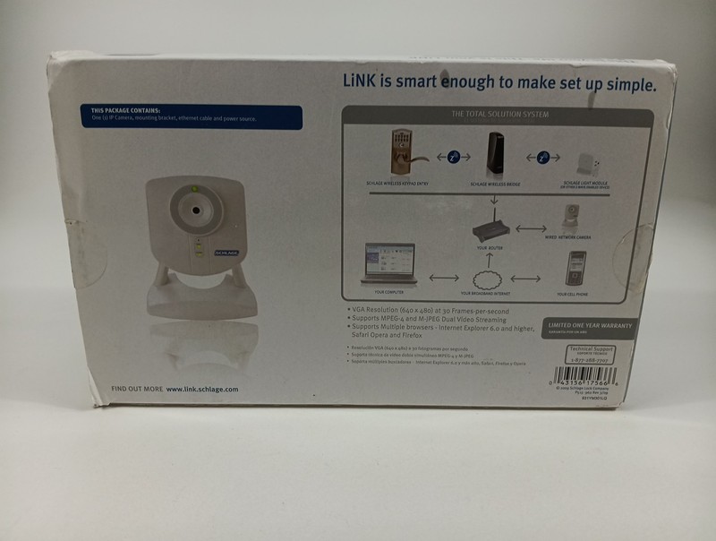 Schlage LiNK Wired Network Security Camera WCE100 gallery