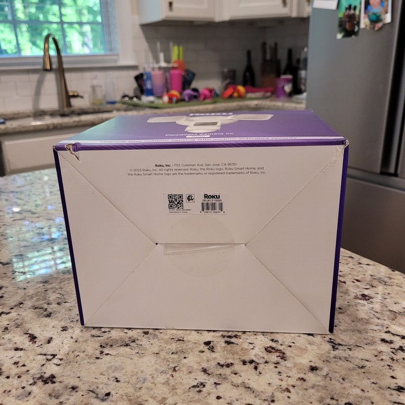Roku Smart Home Floodlight Camera SE Wi-Fi Connected, Wired Surveillance Camera gallery