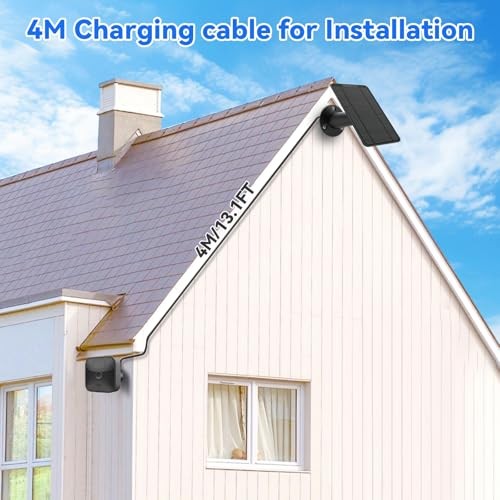 Solar Panel for Blink Camera Outdoor, 6W Solar Panel with Blink 3 & 4-3Packs gallery