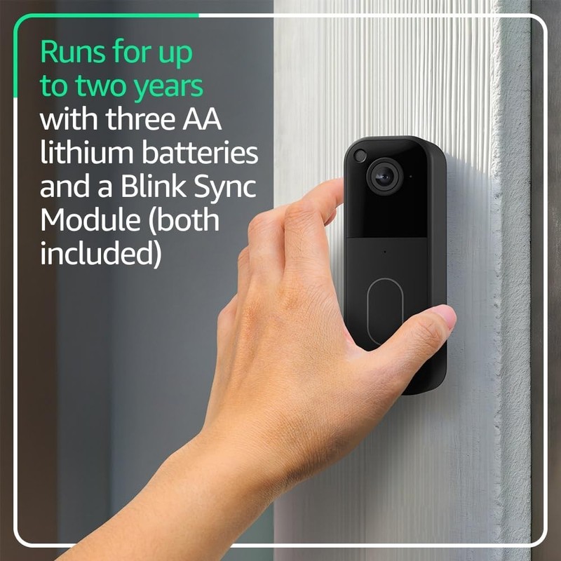 Amazon Blink Video Doorbell+Outdoor4 Wireless smart security with three cameras gallery