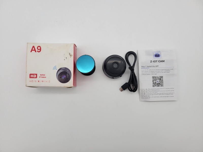 A9 Mini Camera, 1080P HD IP Camera with Magnetic Back Cover,Home Security