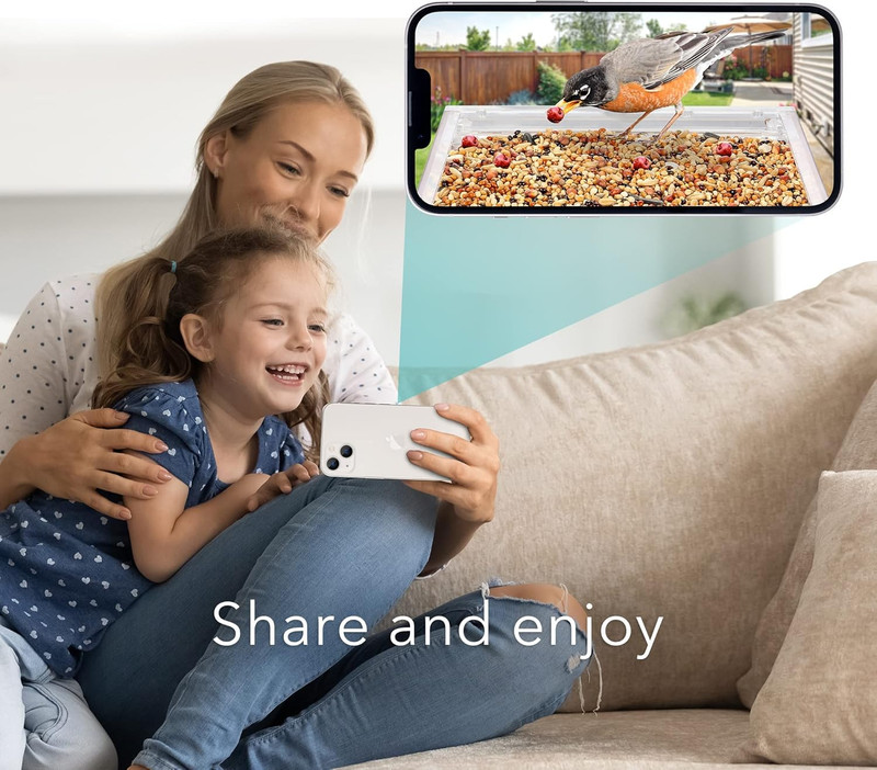 Bird Feeder Camera Case Compatible with Blink, Wyze & Ring Security Cameras Incl gallery