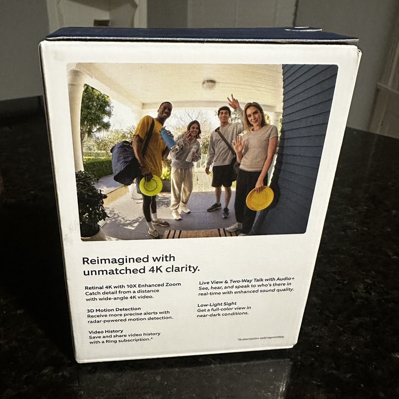 Ring Wired Doorbell Pro (3rd Gen) Retinal 4K New+ FREE SAMEDAY SHIP gallery