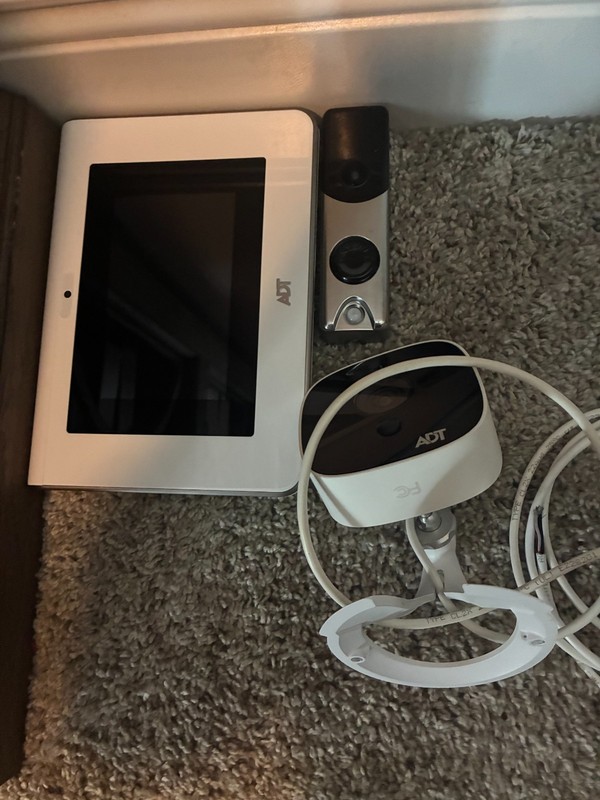 ADT Hardware Lot Touchscreen, Camera, Doorbell