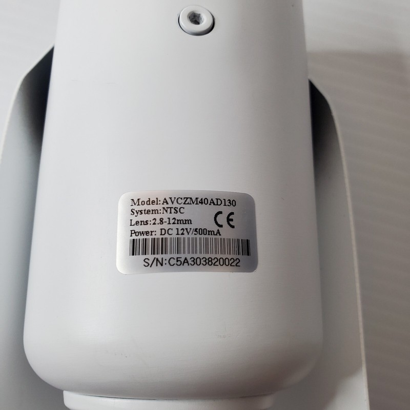 Set Lot AVC Security Systems Camera LED Light Weatherproof IR Color AVCZM40AD130 gallery