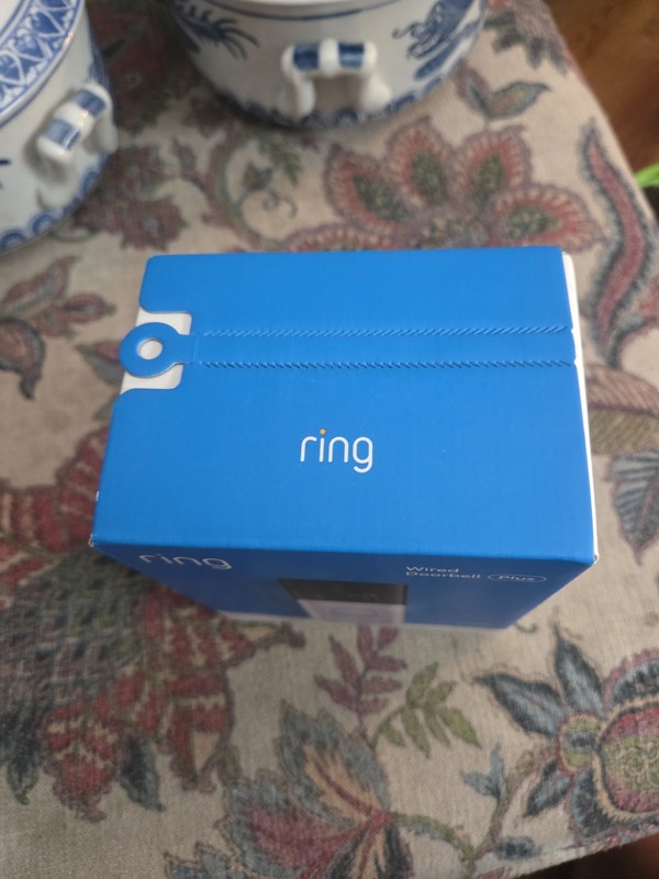 NEW - Ring - Wired Doorbell Plus - 2nd Gen Retinal 2K 3D Motion Detection gallery