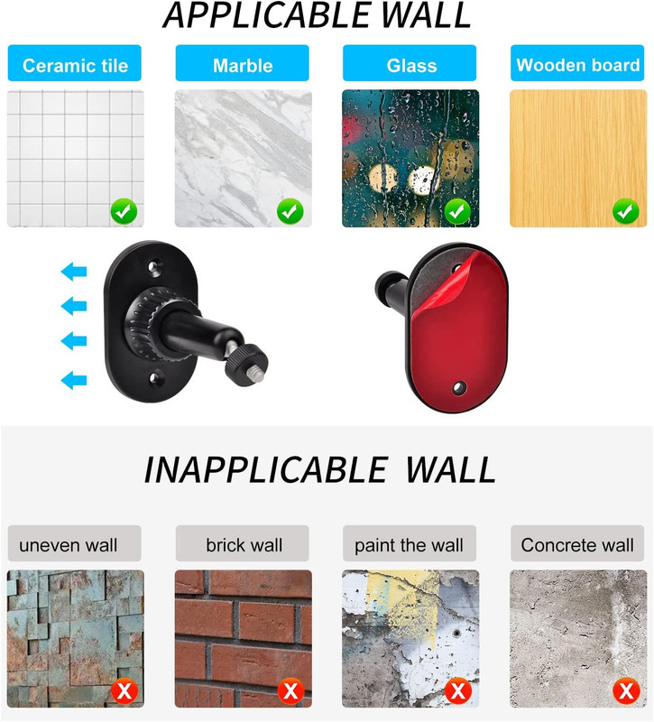 2 Pack Strong Adhesive Wall Mount for All-New Blink Outdoor 2K+ Outdoor 4 /3 , B gallery