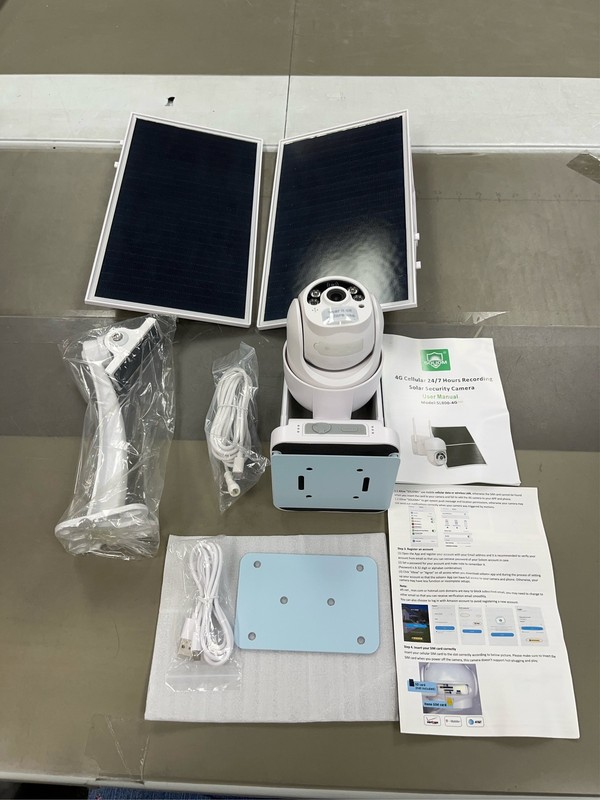 SOLIOM 4G LTE Cellular Security Camera [24/7 Recording] with 20W Solar Panel, 1 gallery