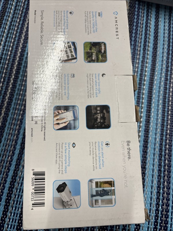 AMCREST 1080P WiFi Bulle Camera - IP2M-852W gallery