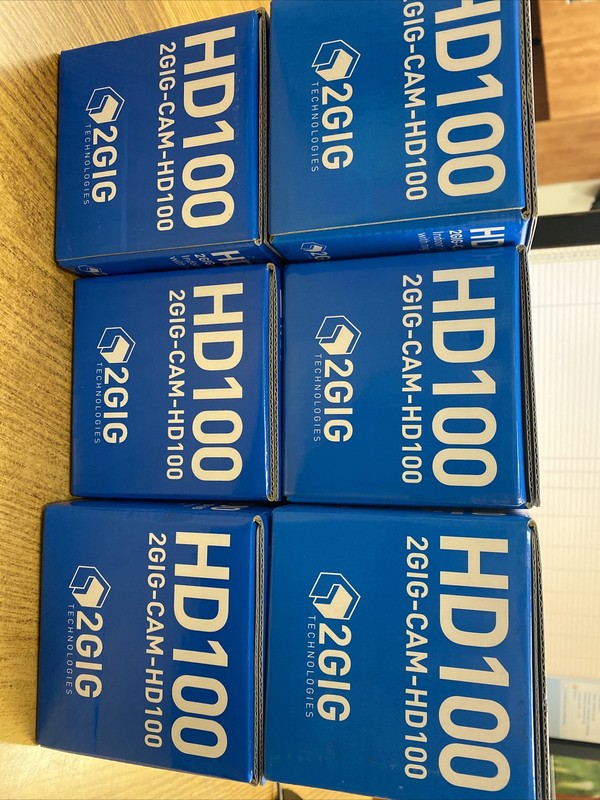 2Gig-Cam-HD100 Indoor HD Wireless WiFi Cameras Night Vision NEW gallery