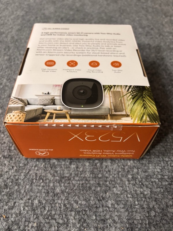Alarm com ADC-V523X Indoor Wi-Fi Camera 2-Way Audio NEW!!!! gallery