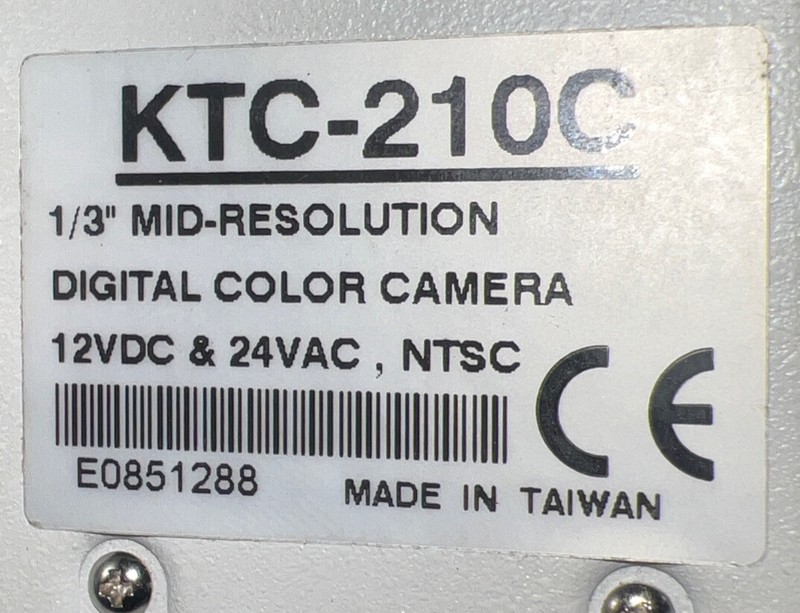 GE Security KTC210C Kalatel Color Digital 12/24VDC Used Surplus gallery