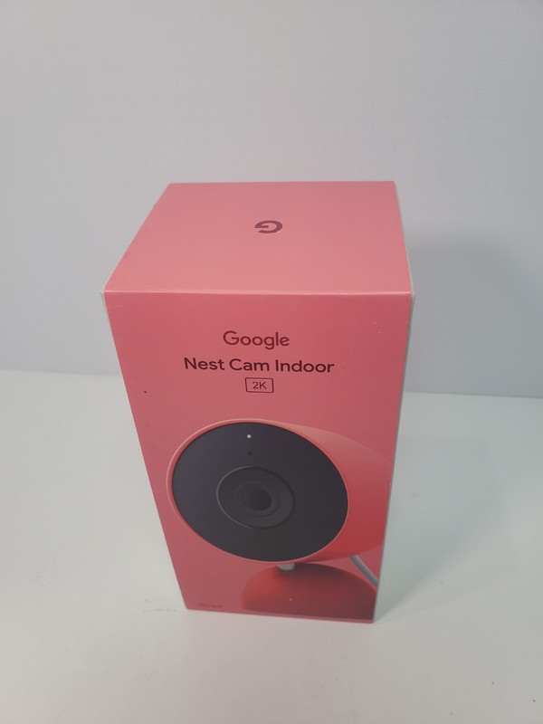 New Google Nest Cam Indoor 2K Wired 3rd Gen Network Camera, Berry GA09974US gallery
