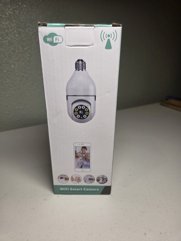 WiFi Ptz Bulb Camera 3 MP Smart Camera, T-CP8040LF-W3M, Made In China, Features.