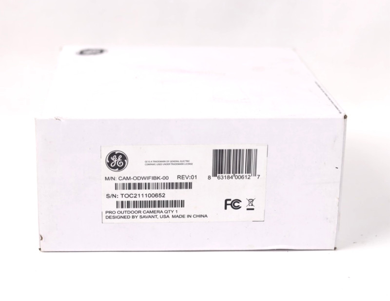 New Savant CAM-ODWIFIBK-00 GE Outdoor Wireless Camera u854
