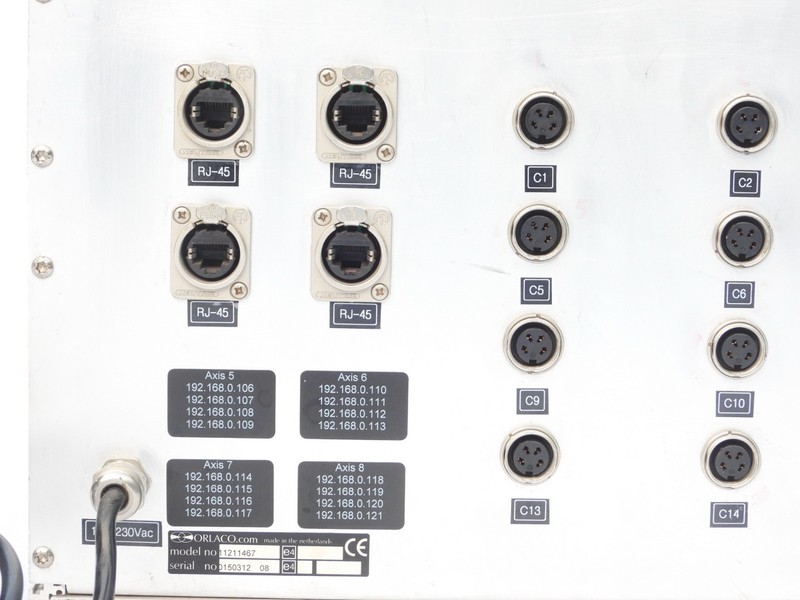 VGC ORLACO MODEL 11211467 MARINE INDUSTRIAL 16-CHANNEL CCTV CAMERA CONTROL PANEL gallery