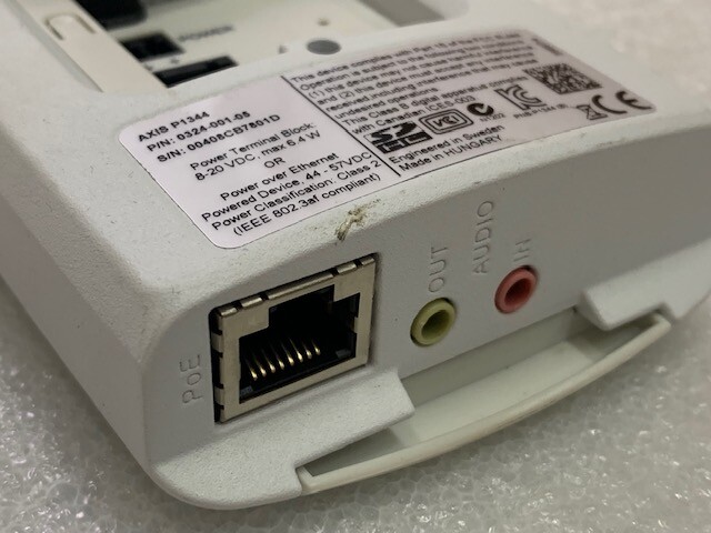 Axis Communications P1344 Network Camera (Discontinued Model) Used gallery