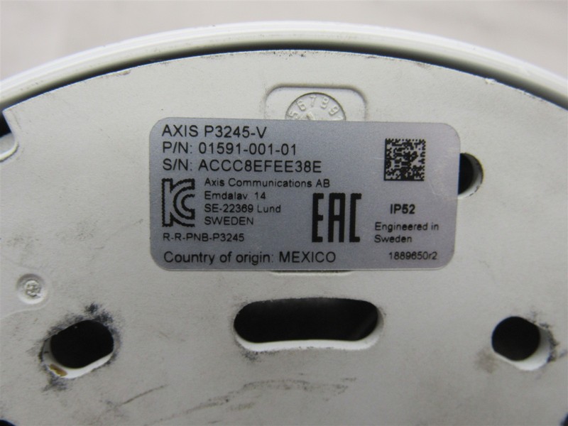4 LOT Axis Model P3245-V Network Dome Camera 01591-001 Security Camera gallery
