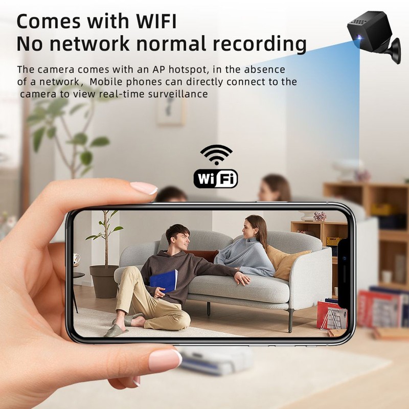 Mini Wireless Blue Tooth Camera Motion Detection Wireless Home Security Cameras gallery