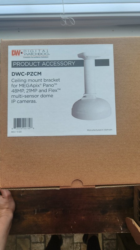 Dwc-pzcm Ceiling Mount Bracket for MEGApix Pano 48mp,21MP
