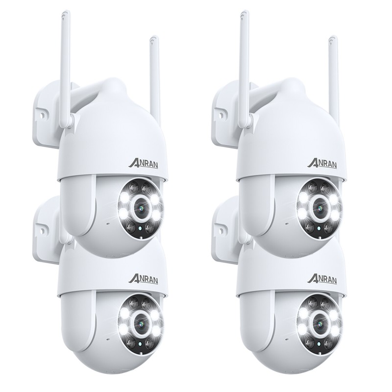 ANRAN 5MP Wireless Security Camera Outdoor WiFi Outdoor 2 Way Audio Night Vision