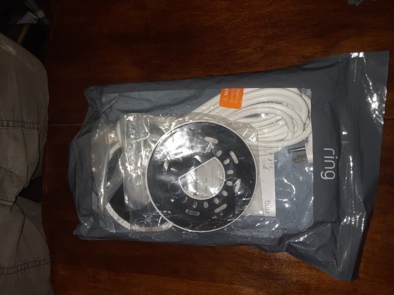 Ring Plug-In Mount for Floodlight Cam Wired Pro and Wired Plus. White gallery