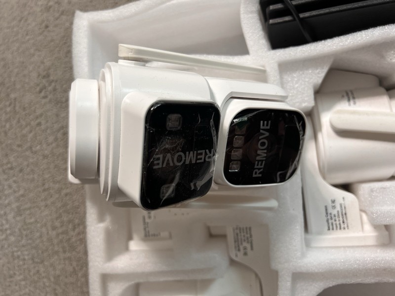 Luovisee Dual Lens Outside Cameras for Home Security Cameras 4 Pack READ!!!! gallery