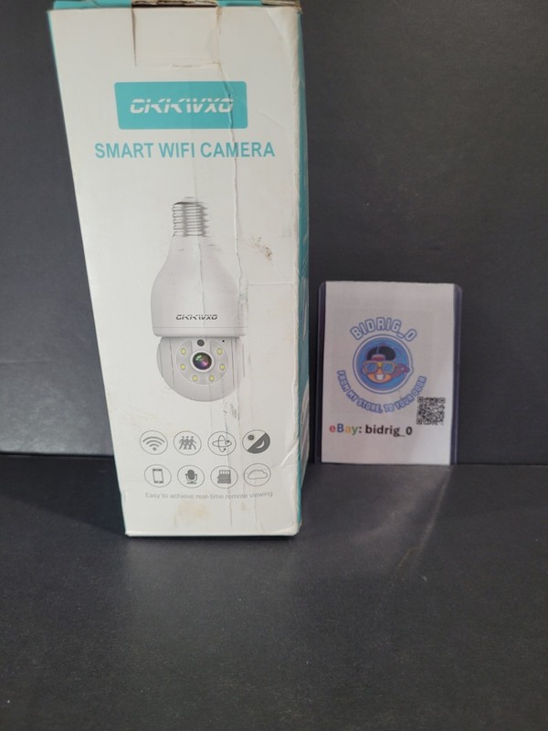 2.4&5Ghz WiFi Light Bulb Security Camera,2K Wireless Light Bulb Camera, Light…