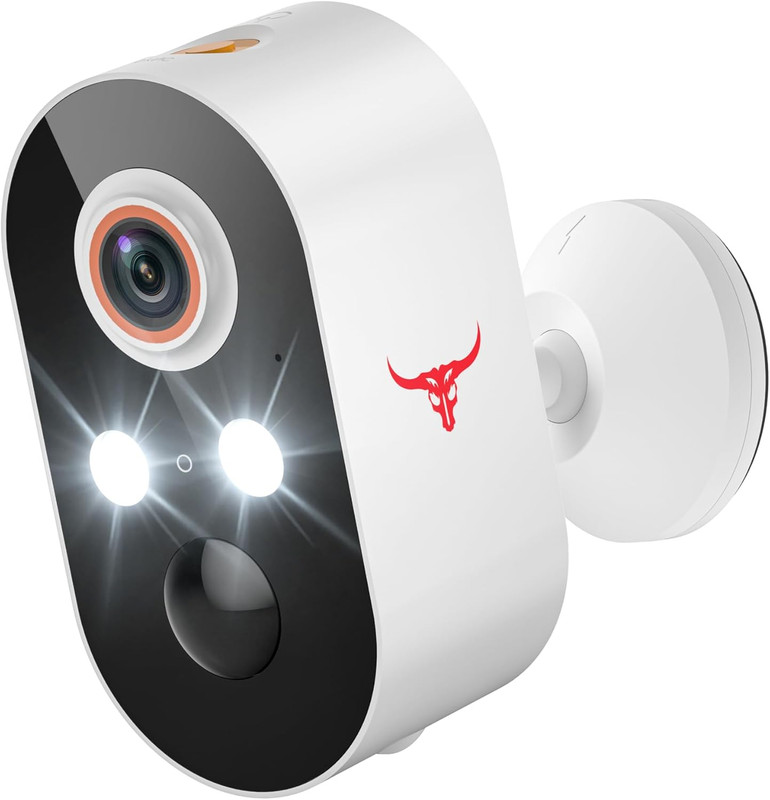 Battery-Powered 1080P Wireless Security Camera with Two-Way Talk & Night Vision