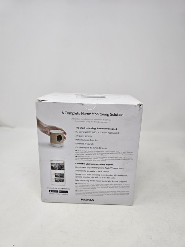 *NIB* Nokia Home – Video & Air Quality Monitor Model WBP02 gallery