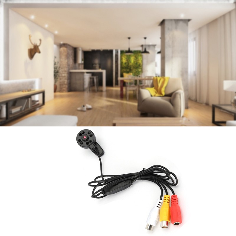 Security IR 8 Light Mini CCTV HD Camera Audio And Video Surveillance⊹ gallery