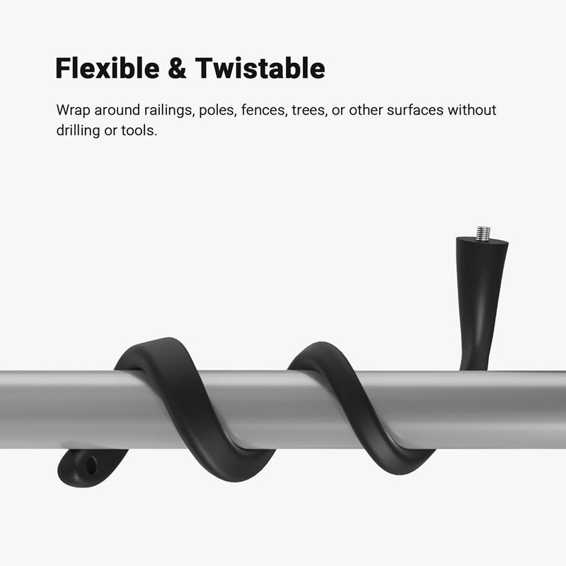 Flexible Twist Mount For Indoor And Outdoor Security Cameras Unversally Compatib gallery
