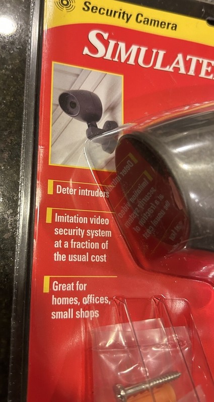 Carlon Simulated Security CCTV Camera gallery
