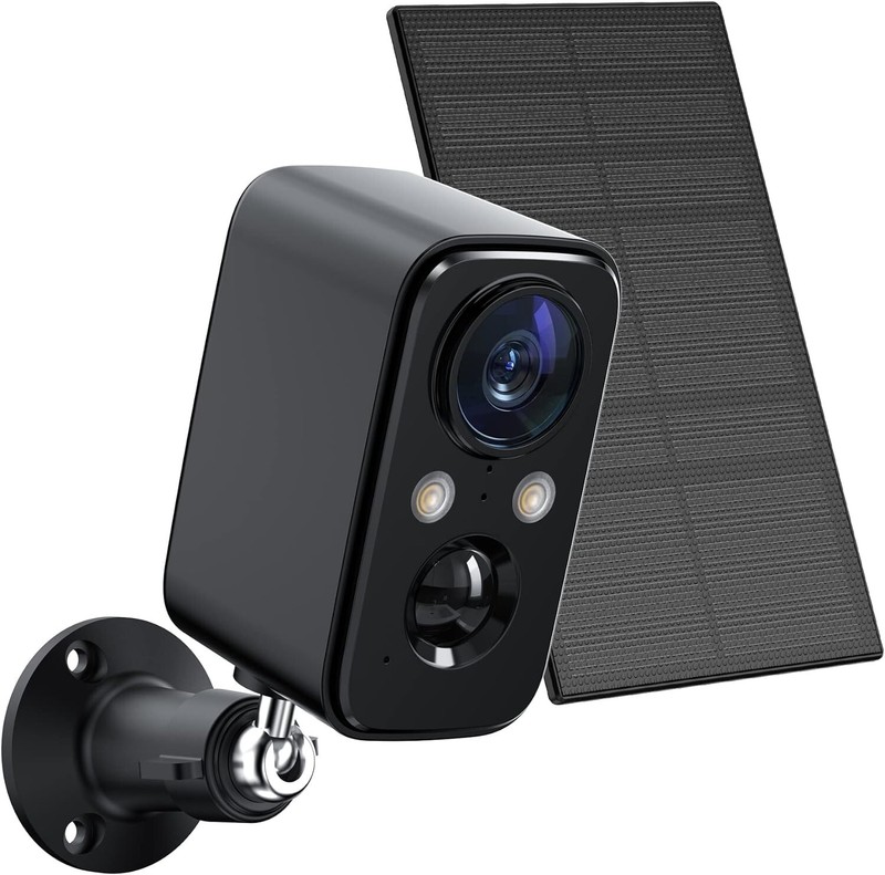 ✅ FOAOOD DF220 wireless security camera w/ Solar Panel – New In Sealed Box ✅