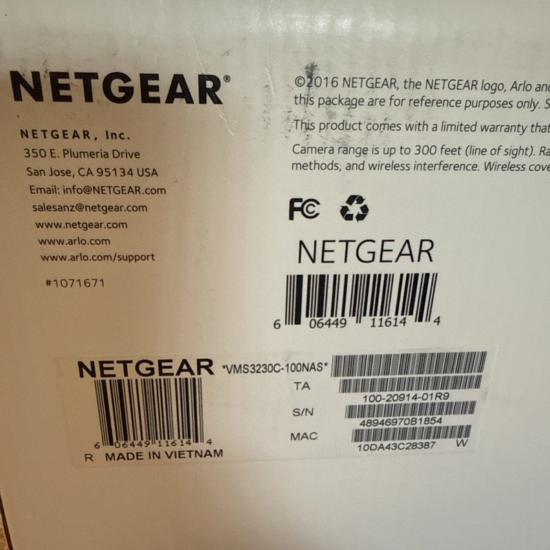 Arlo 2 Camera HD Security System by Netgear, 100% Wire Free, Factory Sealed gallery