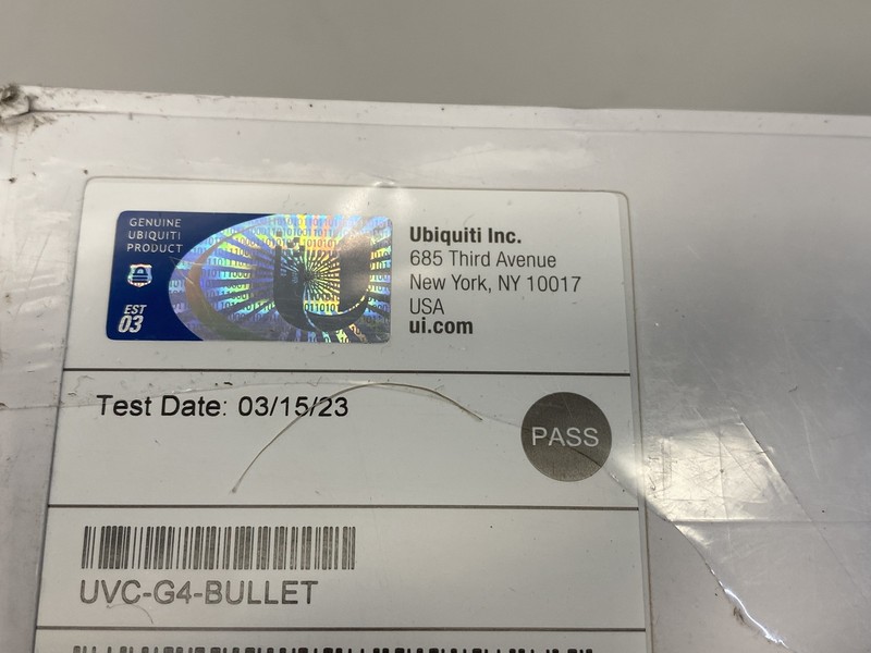 Ubiquiti UniFi Protect G4-Bullet 4 MP White Outdoor Security Camera gallery