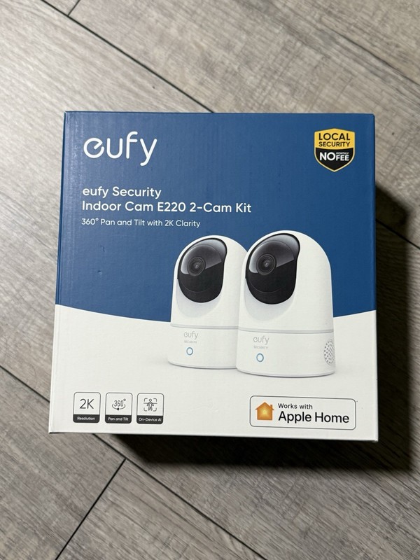 Eufy 2K Security Indoor Camera Wi-Fi Webcam Motion Tracking 2-Way Audio gallery