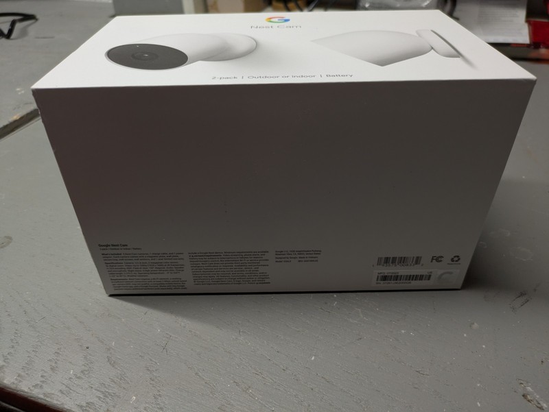 Google Nest Camera - Battery (Outdoor/Indoor) - 2 Pack gallery