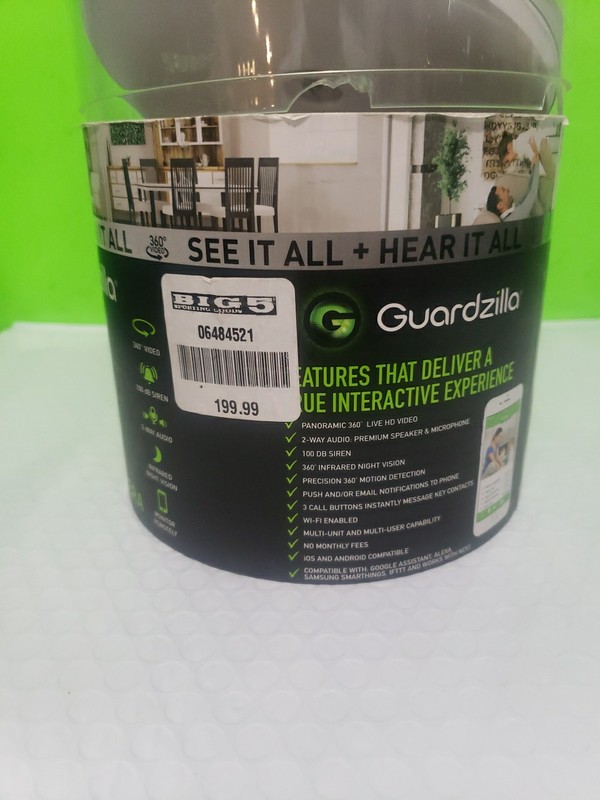 (Brand New) Guardzilla HD 360 Degree Live Video Security Camera Good Condition gallery