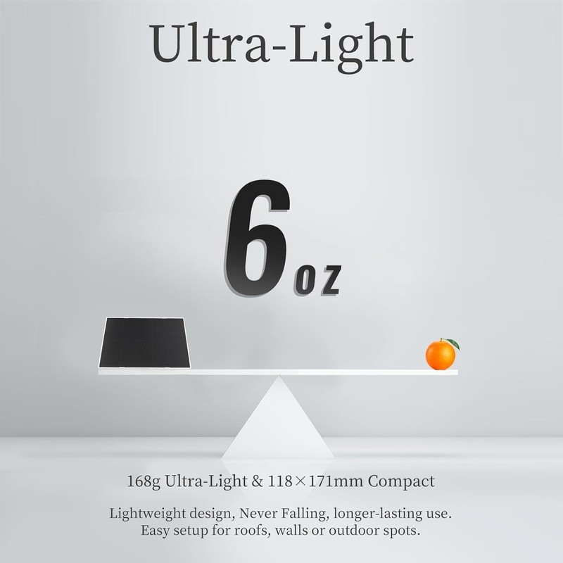 Compact 4W Solar Panel with Adjustable Mount for Outdoor Camera Charging gallery