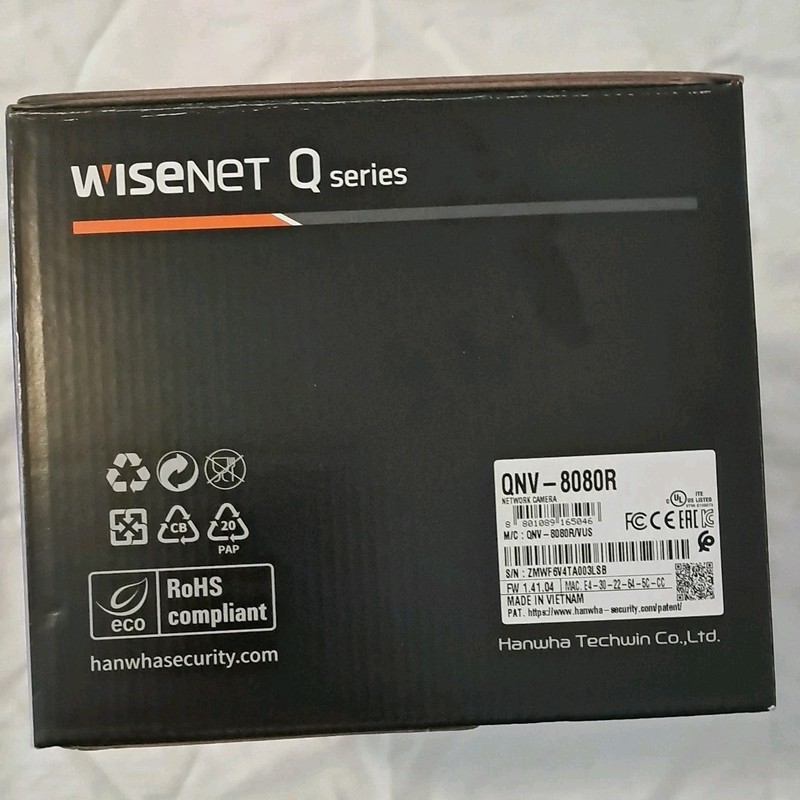 Wisenet QND-8080R 5M H.265 IR Dome Camera gallery