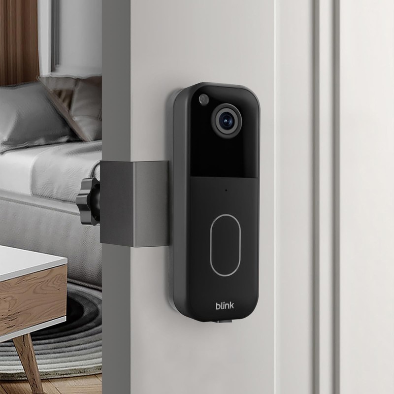 Corner Mount for Blink Video Doorbell (2nd Gen) & Original - No Drill Anti-Th... gallery