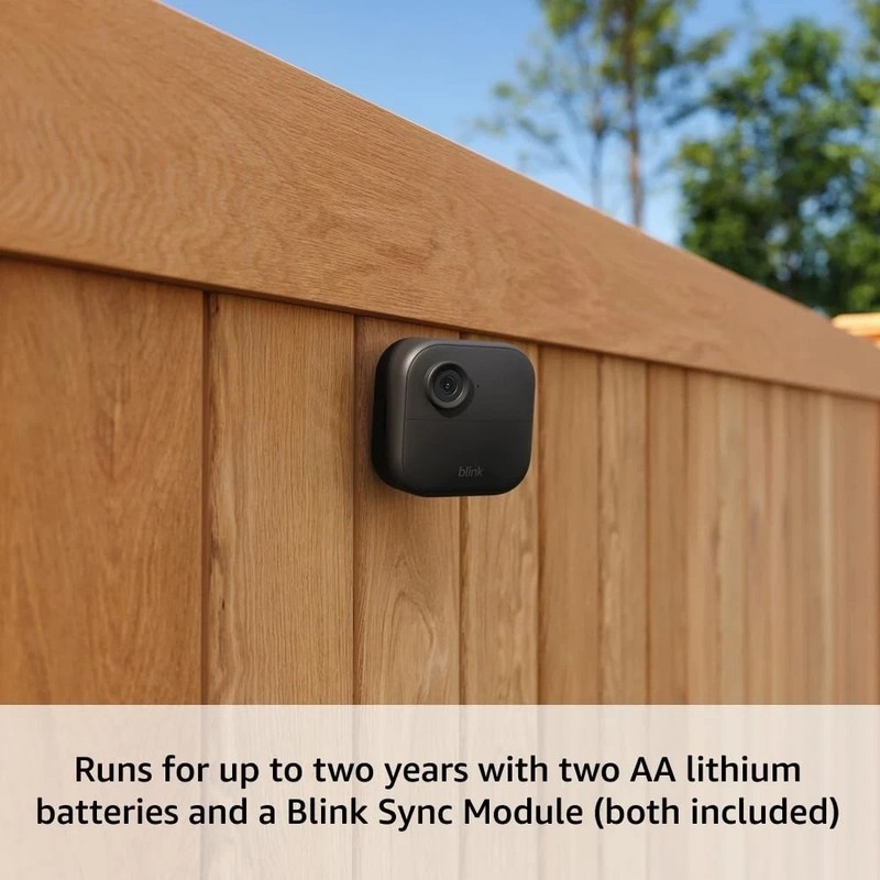 Blink Outdoor 4 (Newest)Wireless Smart Security Camera 2Year Bat Life 1080p NIB gallery