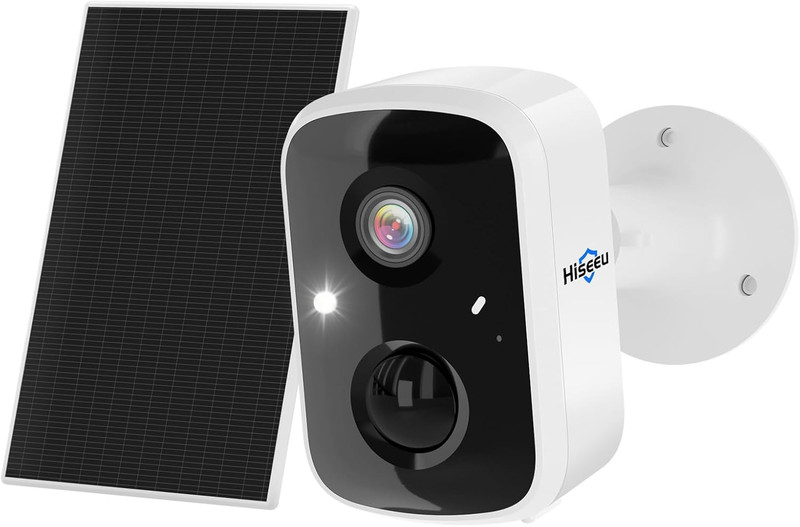 Solar Security Cameras Wireless Outdoor, Battery Powered 3K 4MP Surveillance Ind