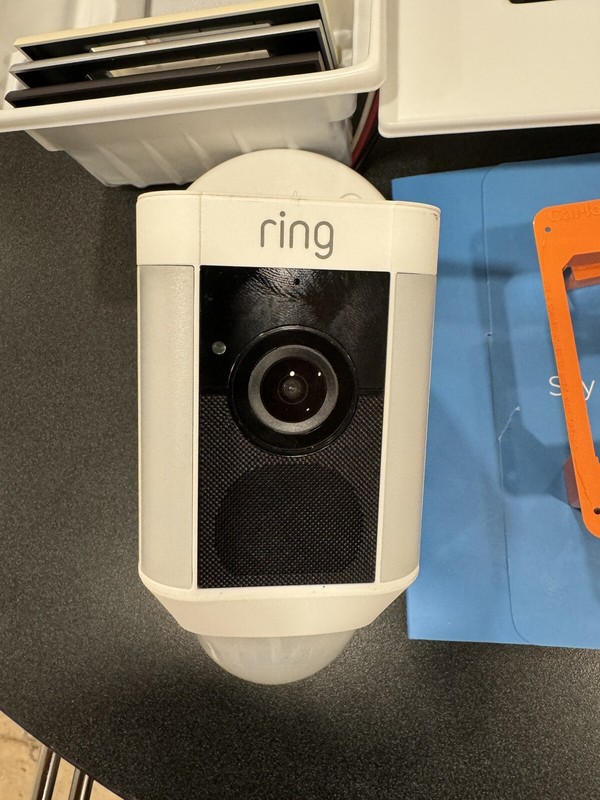 RARE Ring Wired Camera W/ Relay & Ring Door Bell ELITE OPEN BOX gallery