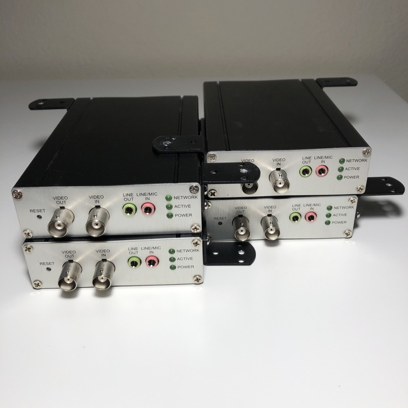 Sensormatic ADT Pulse NV412A Wired IP Server Analog Encoder Lot of 4 - Working
