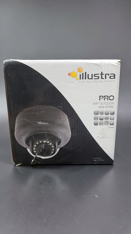 American Dynamics IPSO5D3OCWIY Illustra Pro 5MP 9-22MM IR Mini-Dome WHITE