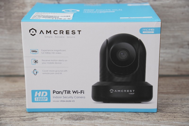 Amcrest IP2M-841B Indoor Pan/Tilt 1080P WiFi IP Security Camera – Black