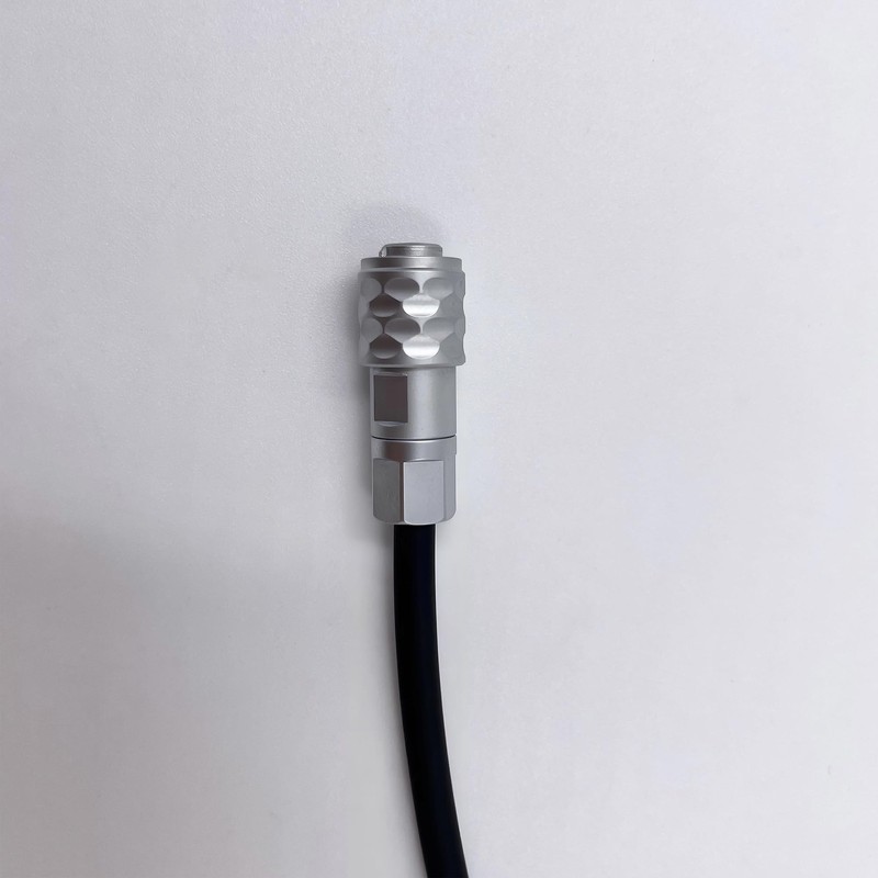 Type C USB C PD to Weipu 2 Pin Female Coiled Power Cable Compatible for BMPCC... gallery