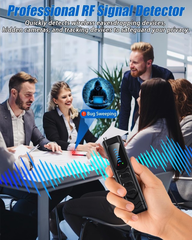 Hidden Camera & Bug Detector for Travel – Protect Your Privacy in Hotels, Car... gallery